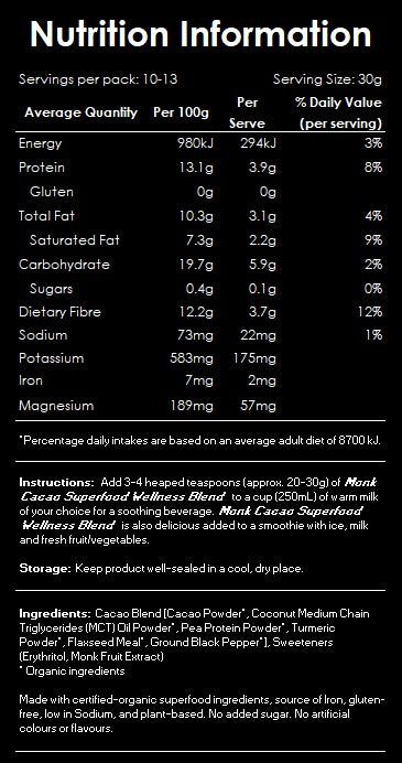 Superfood Wellness ORIGINAL Blend 300g Value Pack